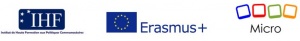 MICRO logos + IHF and Erasmus plus